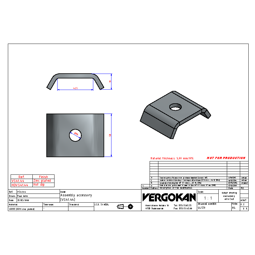 COMMERCIAL HDVS41.44